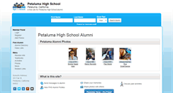 Desktop Screenshot of petalumahighschool.net